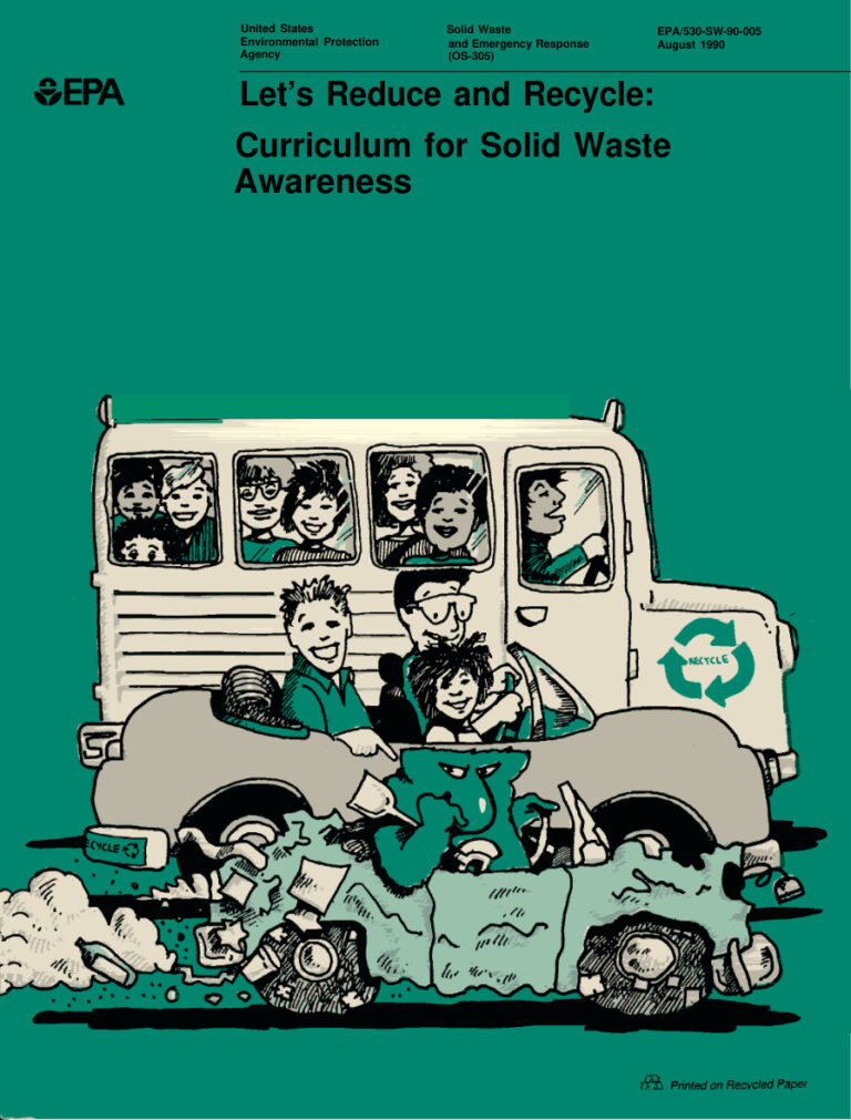 Let’s Reduce and Recycle PDF Download – Unknown Author