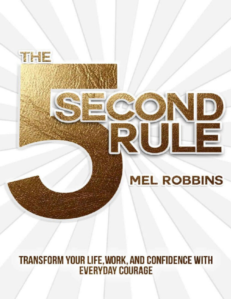 The 5 Second Rule PDF Download – Mel Robbins
