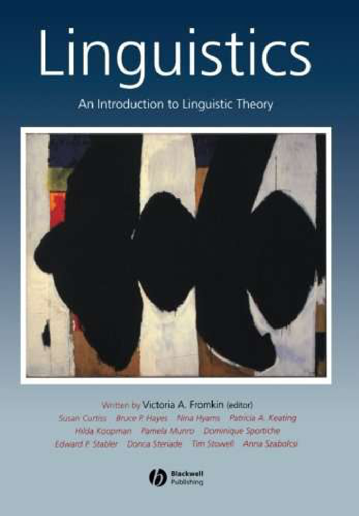 An Introduction to Linguistic Theory PDF Download – Victoria Fromkin