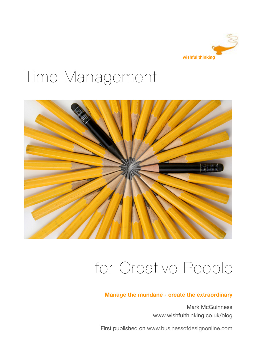 Time Management for Creative People PDF Download