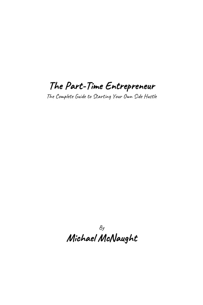 The Part-Time Entrepreneur PDF Download – Unknown Author