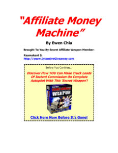 6652fcd291f4f affiliate money machine Kitap Kapağı