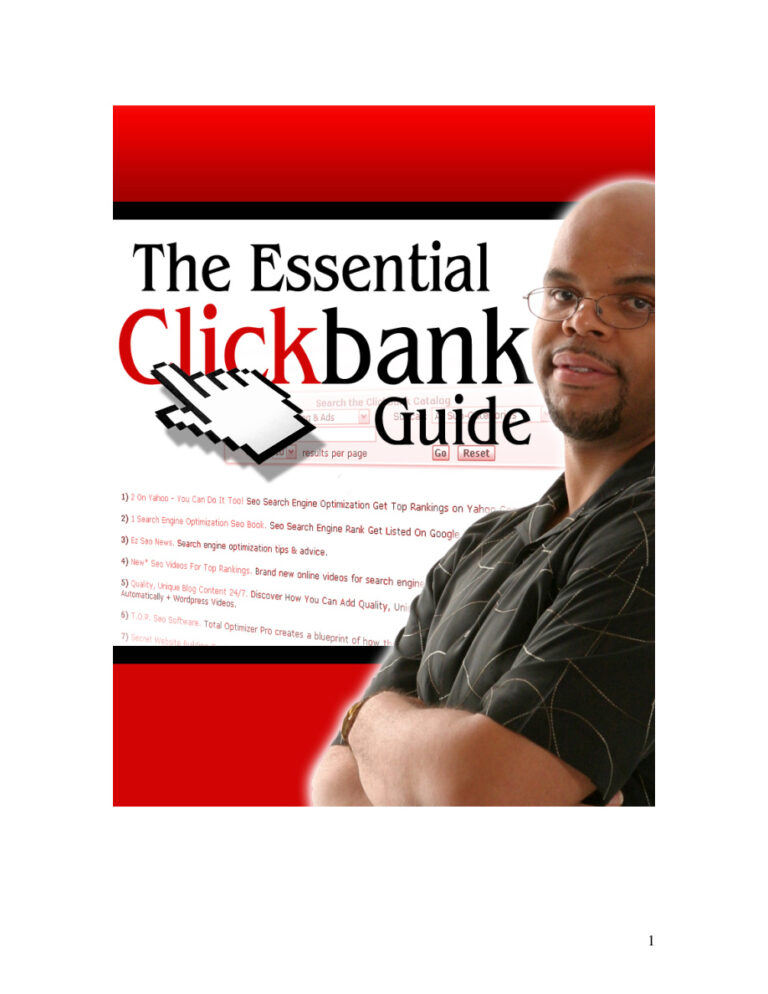 ClickBank Guide PDF Download – Unknown Author