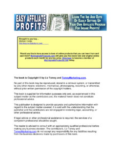 66585e7dde738 easy affiliate profits Kitap Kapağı