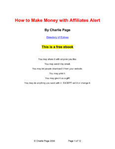 6659cdc2d5b3f how to make money with affiliates alert Kitap Kapağı