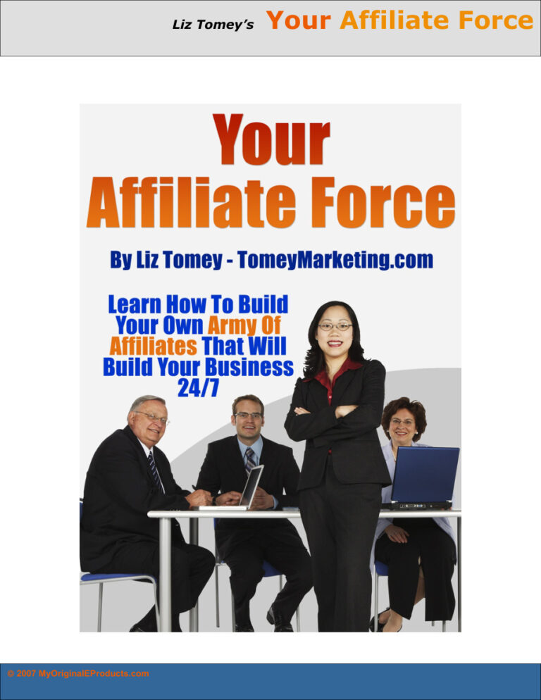 Your Affiliate Force PDF Download – Unknown Author