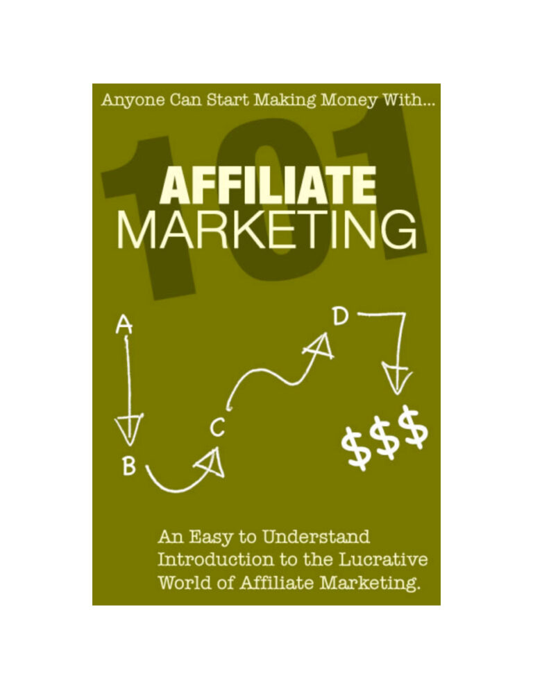 Affiliate Marketing 101 PDF Download – Unknown Author