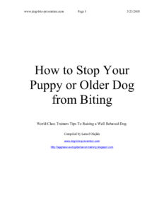 665dbd79919ee dog bite prevention Kitap Kapağı