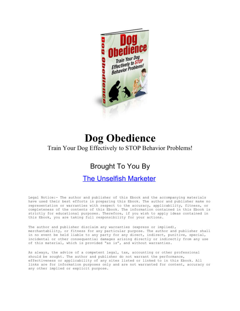 665dbfae0e1b0 dog obedience Kitap Kapağı