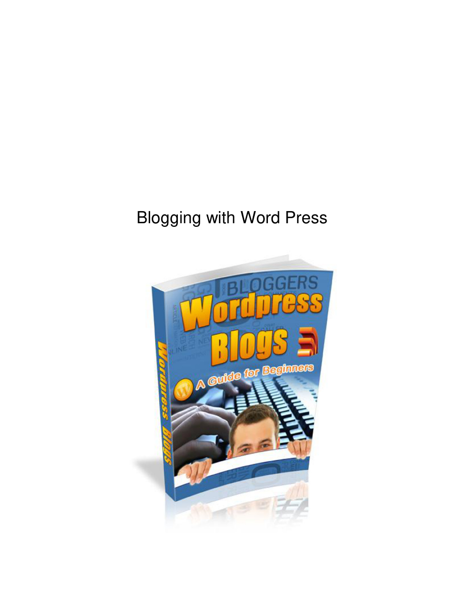Blogging with WordPress PDF Download
