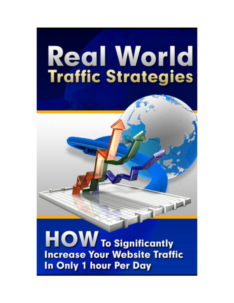 Real World Traffic Strategies PDF Download – Unknown Author