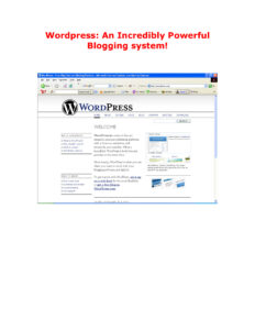 6663fff10f09c wordpress an incredibly powerful blogging system Kitap Kapağı