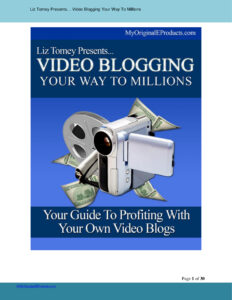 6664059197e47 video blogging Kitap Kapağı