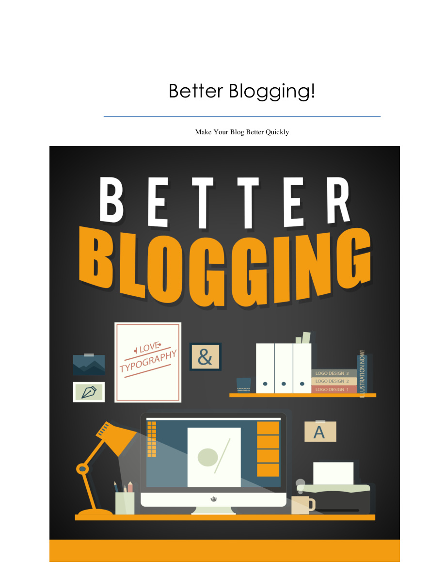 Better Blogging PDF Download