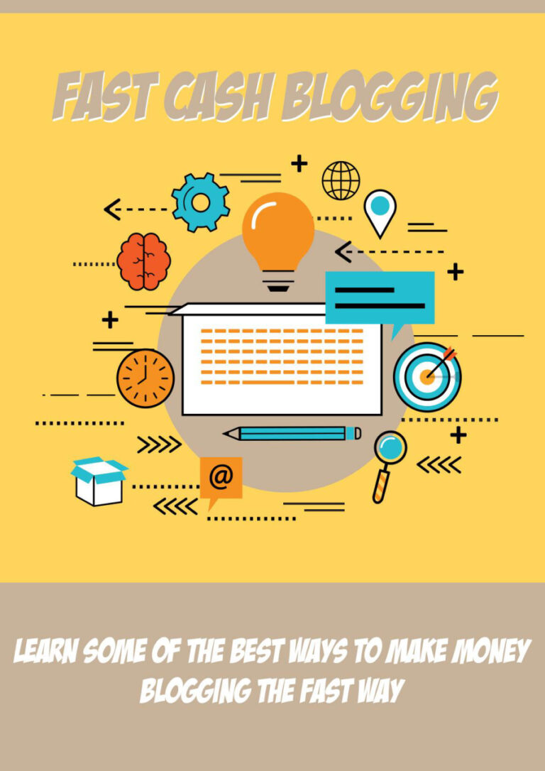 Fast Cash Blogging PDF Download – Unknown Author