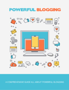 6664364d66a64 powerful blogging Kitap Kapağı