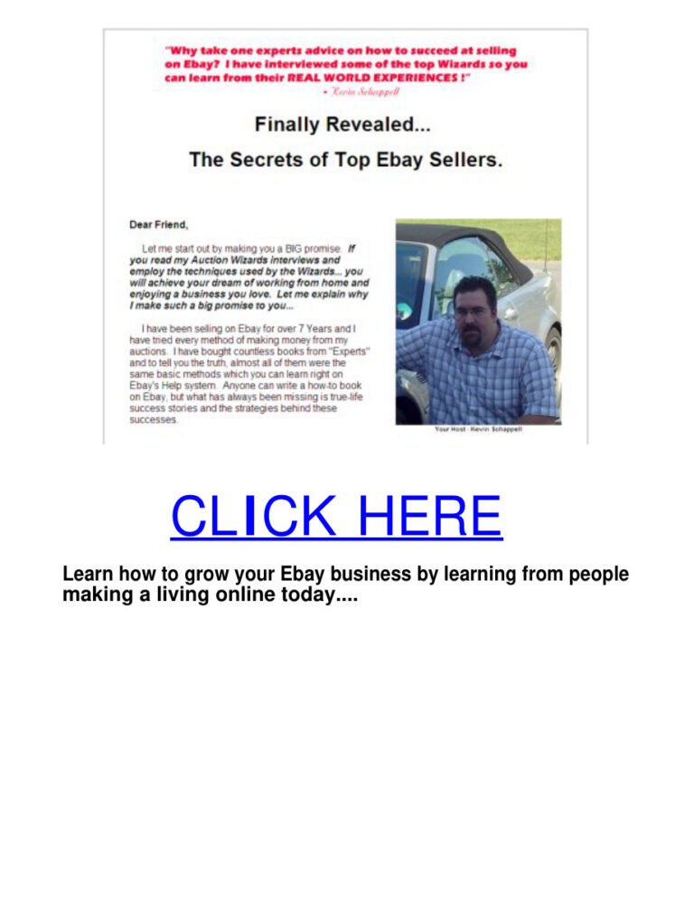 How to Grow Your eBay Business PDF Download – Unknown Author