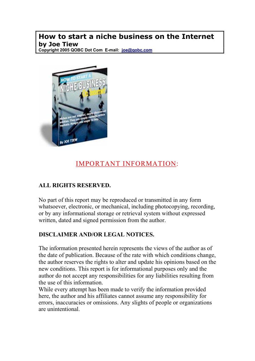 How to Niche PDF Download