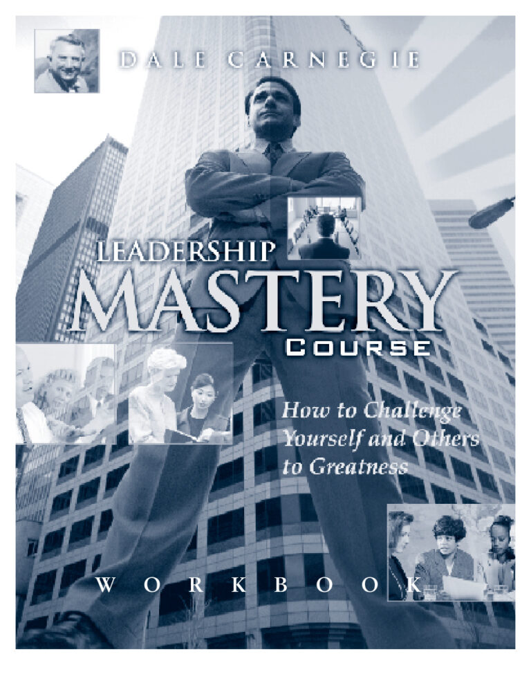 Leadership Mastery Course PDF Download – Unknown Author