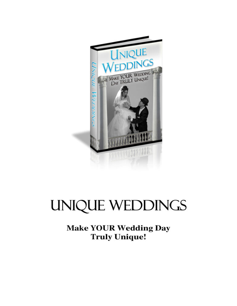 666708f5c86a5 unique weddings make your wedding day truly unique Kitap Kapağı