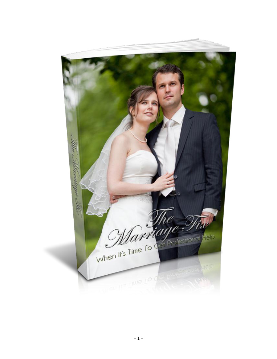 The Marriage Fix PDF Download