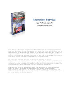 666807d8a6e2d recession survival Kitap Kapağı