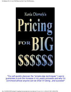 66680e95dc988 proven pricing secrets Kitap Kapağı