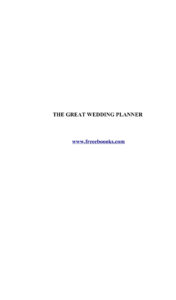 6668142e1eb9c the great wedding planner Kitap Kapağı