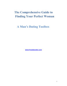 66681b58bcb33 the comprehensive guide to finding your perfect woman Kitap Kapağı