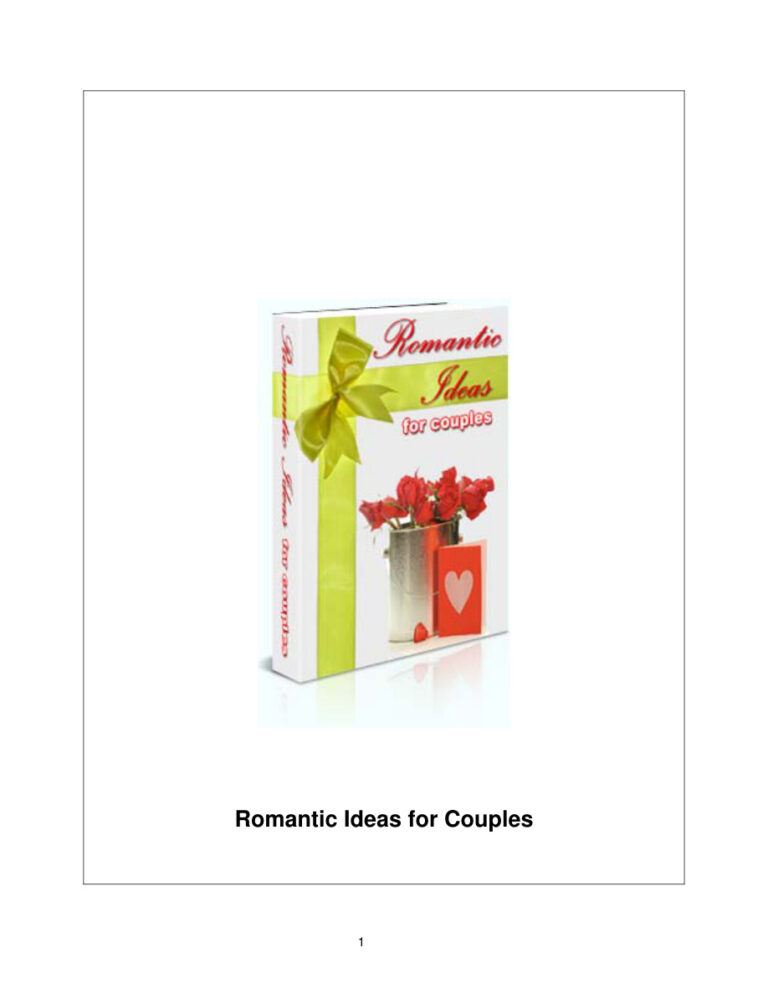66684f8ee75b9 romantic ideas for couples Kitap Kapağı