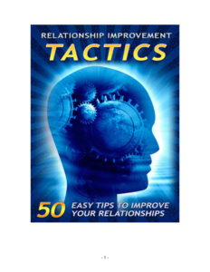 666858823fe5a relationship improvement tactics Kitap Kapağı