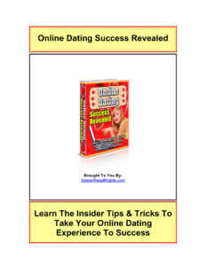 66687090a29e8 online dating success revealed Kitap Kapağı