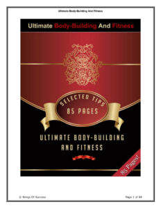 66d723fe93619 ultimate body building and fitness Kitap Kapağı