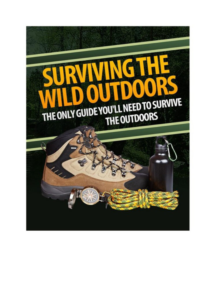 66d80a5c59103 surviving the wild outdoors Kitap Kapağı