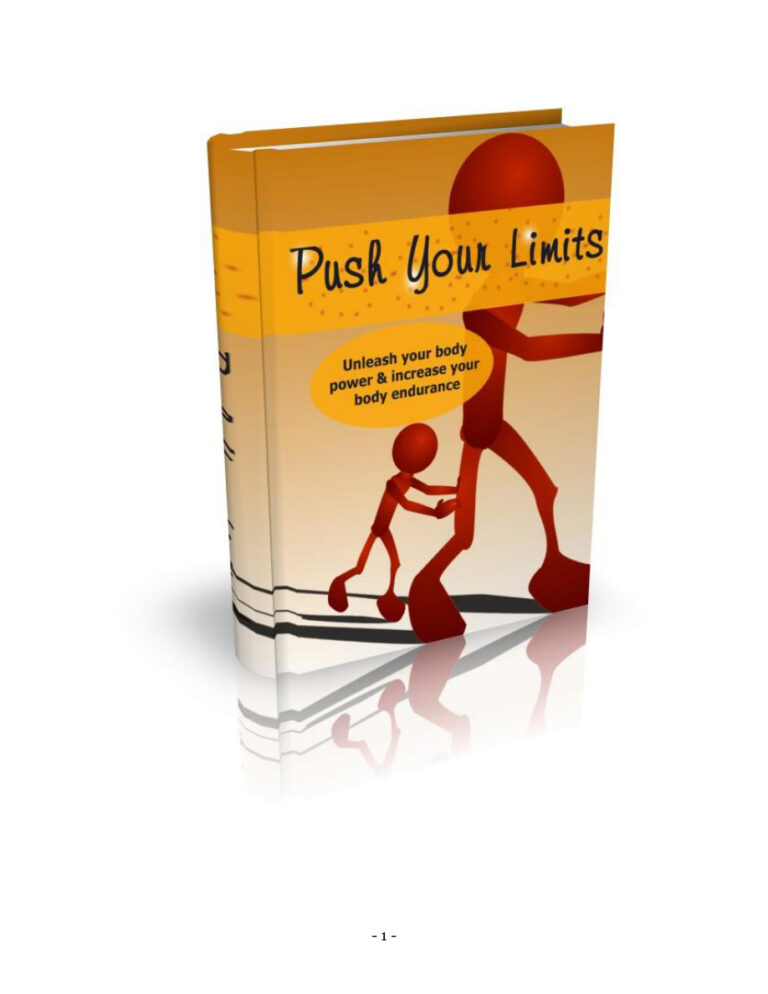 Push Your Limits PDF Download – Unknown Author