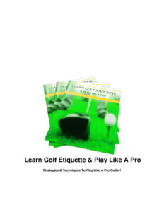 66dbafa6b282e learn golf etiquette play like a pro Kitap Kapağı