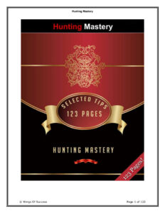 66dbc512c589e hunting mastery selected tips Kitap Kapağı