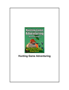 66dbc70e2efe1 hunting game adventuring Kitap Kapağı