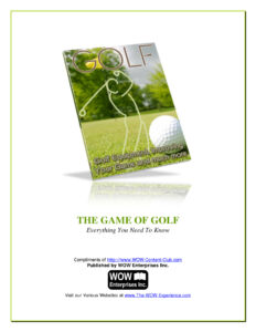 66e2afd53890d the game of golf Kitap Kapağı
