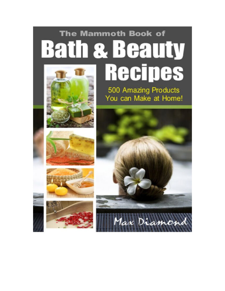 66e438cbebbd6 the mammoth book of bath beuty recipes Kitap Kapağı