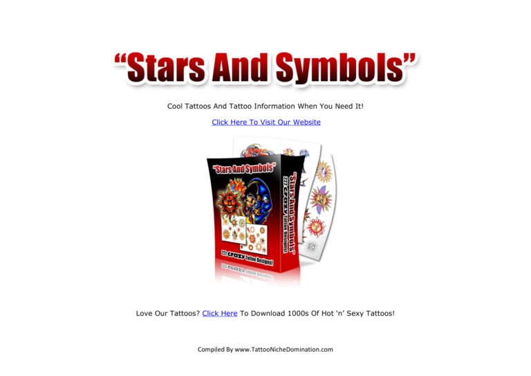 Star Tattoos PDF Download – Unknown Author