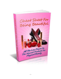 66e7e98a7208d cheat sheet for being beautiful Kitap Kapağı