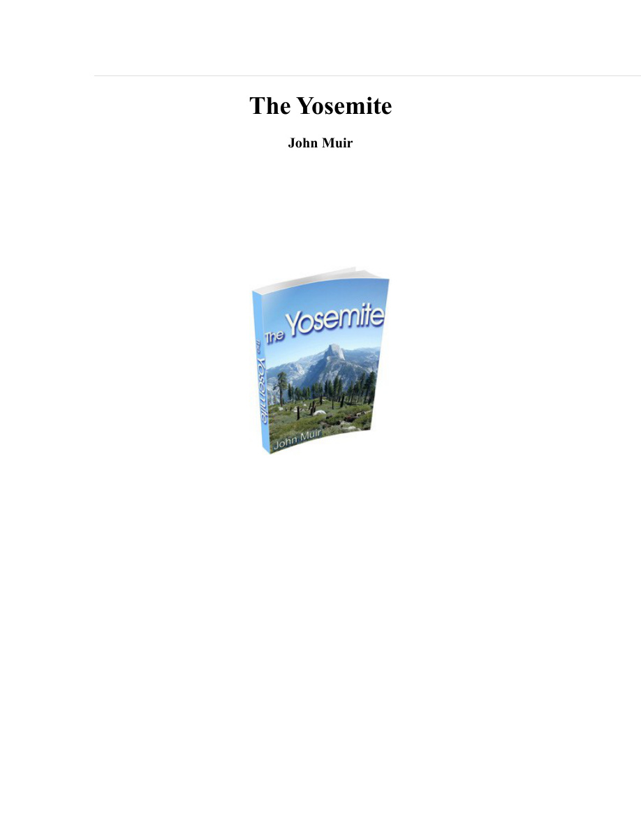 The Yosemite (Volume 1) PDF Download