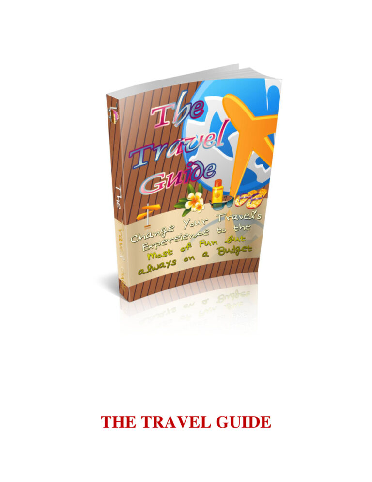 66e81058b7433 the travel guide Kitap Kapağı