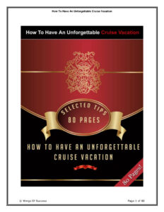 66e92fa46818b how to have an unforgettable cruise vacation Kitap Kapağı