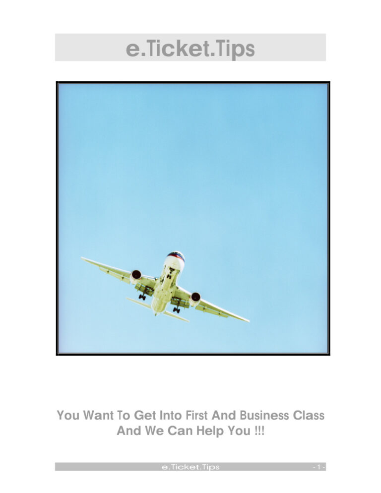 How to Find Cheap Flights PDF Download – Unknown Author