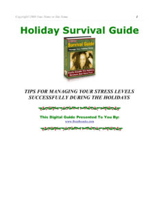 66e9351e9a0ff holiday survival guide Kitap Kapağı
