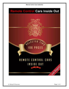 66eadde18a608 remote control cars inside out Kitap Kapağı