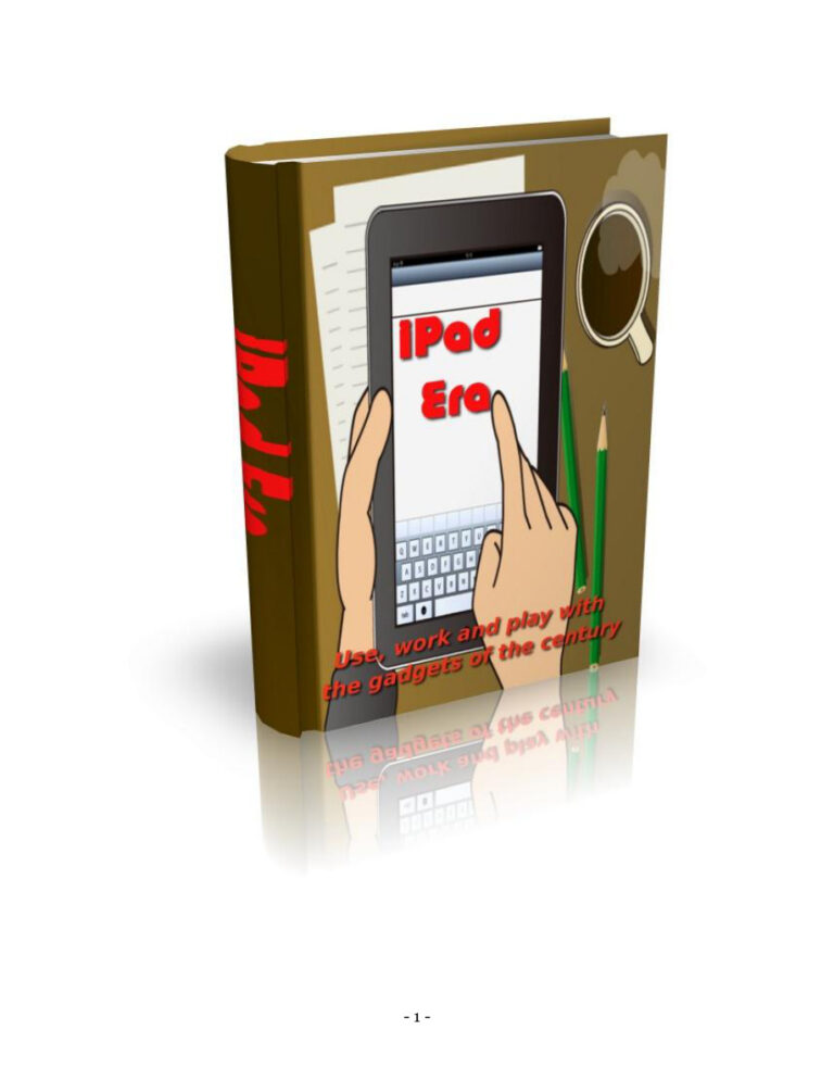 iPad Era PDF Download – Unknown Author
