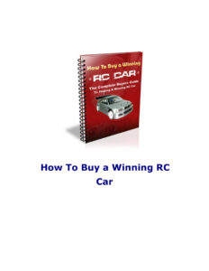 66eb00fca11b1 how to buy a winning rc car Kitap Kapağı